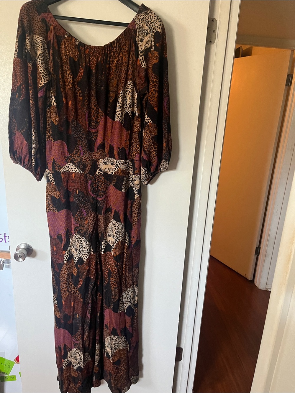 FARM Rio Multi-Color Animal Print Jumpsuit